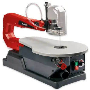 Einhell Scroll Saw 120W Electric Metal Working Table With Spare Blade Dust Extraction Facility TC-SS 405 E