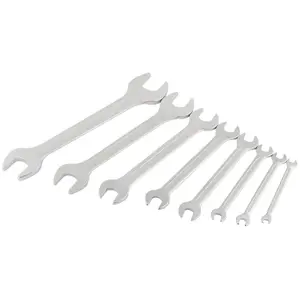 Draper Long Imperial Open End Spanner Set (8 Piece) 01218