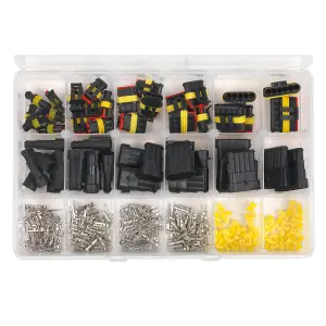 Sealey Superseal Male & Female Connector Terminal Assortment 350 Pieces SSCSET1