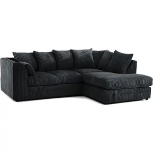 Jumbo Cord (Scatter Back) 4 Seater Corner Sofa