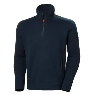 Helly Hansen Workwear Kensington Halfzip Knit Fleece (Navy)  (Medium)