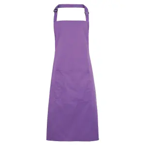 Premier Ladies/Womens Colours Bip Apron With Pocket / Workwear (Pack of 2)