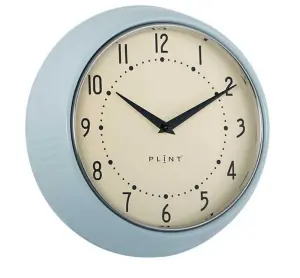 Clocks - Metal/Glass - L23 x W7 x H23 cm - Ice Blue