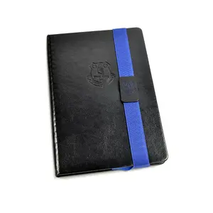 Everton FC Premium A5 Notebook Black/Royal Blue (A5)