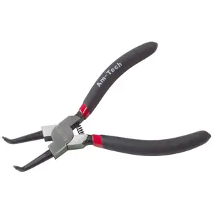 Amtech Snap Ring Circlip Pliers 6" 150mm Internal Bent