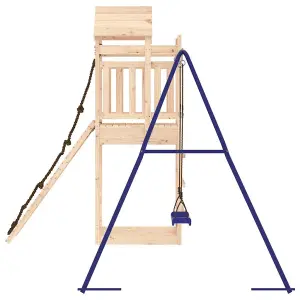 Berkfield Outdoor Playset Solid Wood Pine