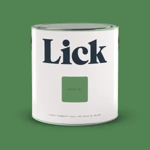 Lick Green 07 Matt Emulsion paint, 2.5L