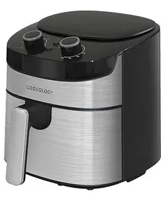 Cookology 4.2L Air Fryer with Single Zone & Mechanical Controls - CAF42MA Black & Stainless Steel