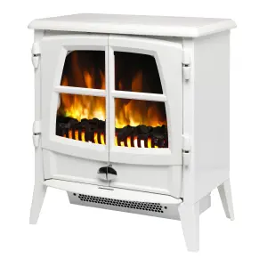 Dimplex Jazz 2kW White Electric Stove (H)597mm (W)510mm