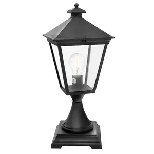 Elstead Turin Outdoor Pedestal Lantern, E27