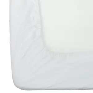 Homescapes White Brushed Cotton Fitted Sheet 100% Cotton Luxury Flannelette, Double