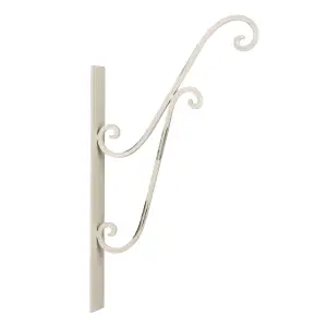 Country Cream Outdoor Garden Bird Feeder Hanging Wall Bracket