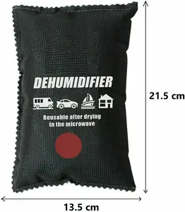 MantraRaj 500G Dry Car Van Home Reusable Dehumidifier Bag Moisture Killer Damp Moisture Absorber for Car, Caravan, Van