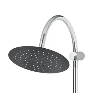 GoodHome Blyth Wall-mounted Diverter Shower kit with 2 shower heads