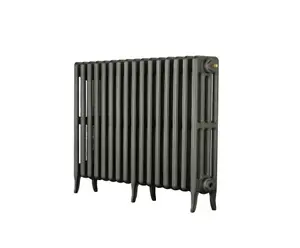 Arroll Neo-Classic Cast grey 4 Column Radiator, (W)994mm x (H)660mm