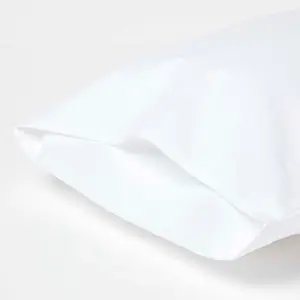 Homescapes White Linen Kid's Pillowcases 60 x 40 cm, Pack of 2