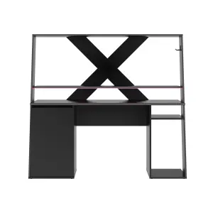 Diagone Black Ultimate Gaming Desk