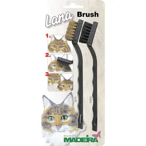 BRUSH - Lana Brush: 1 Set of 2 Brushes - Madeira