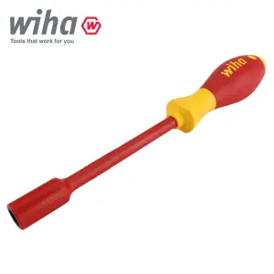 Wiha Hex Driver Screwdriver 1000v VDE Electrician 10mm SoftFinish Grip 00861