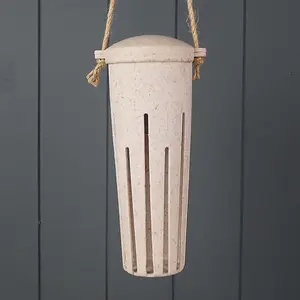 Earthy Sustainable Chaff Peanut Bird Feeder