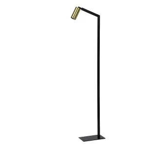 Lucide Sybil Modern Floor Lamp - 1xGU10 - Black