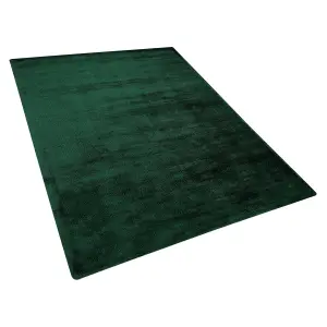 Viscose Area Rug 140 x 200 cm Green GESI II