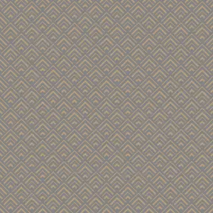 GoodHome Ficus Grey Gold effect Art deco Textured Wallpaper Sample