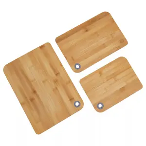 Maison by Premier Kyoto Set Of Three Chopping Boards With Rings