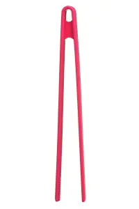 Maison by Premier Zing Hot Pink Silicone Tongs