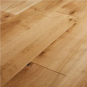 Marcy Natural Oak Real wood top layer Flooring Sample