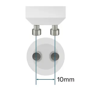 Philips LED DimTone GU10 Bulb 3.7W Dimmable MASTER Value LEDspot Warm White (3 Pack)