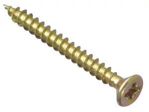 ForgeFix MPS445Y Multi-Purpose Pozi Compatible Screw CSK ST ZYP 4.0 x 45mm Box 200 FORMPS445Y