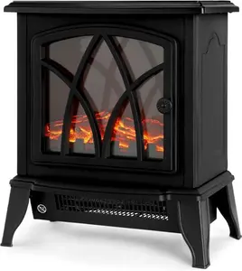 NETTA Electric Fireplace Stove Heater - 2000W NETTA