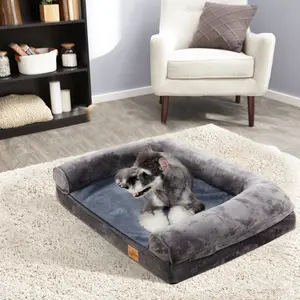 Hundebett Dog Beds Bolster Cushion 19cm H x 100cm W x 75cm D