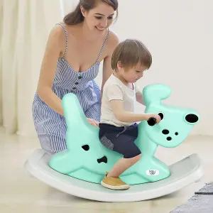 Costway Rocking Horse Infant Baby Ride On Toy for Toddler Ages 6 Mons Up