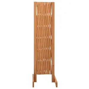 Berkfield Garden Trellis Fence Orange 180x100 cm Solid Firwood