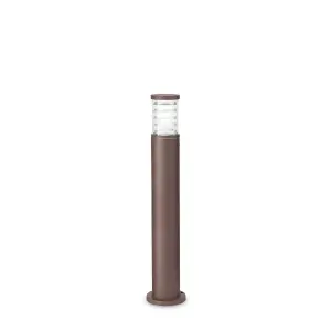 Luminosa Tronco 1 Light Bollard Light Coffee IP44