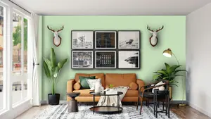 Leyland Trade Vinyl Soft Sheen Walls & Ceilings Emulsion Paint Pastel Green (RAL 6019) - 5L