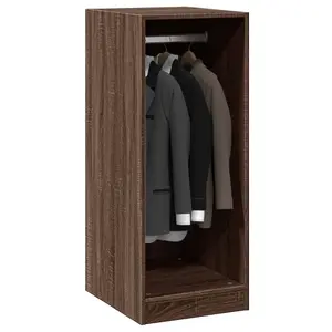 Wardrobe Grey Sonoma 48x41x102 cm Engineered Wood