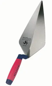 Spear & Jackson 10110SF Tyzack Soft Feel Broad Heel Brick Trowel 10"