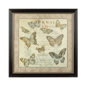 Interiors by Premier Framed Butterfly 1 Wall Art