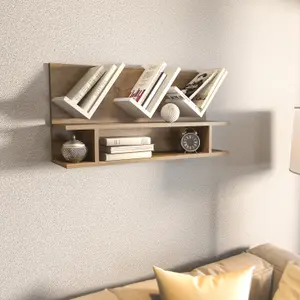 Decorotika Larissa Bookcase Shelving Unit