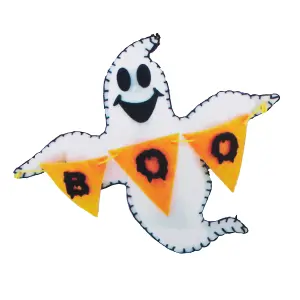 Halloween Ghost Craft Kit Fun Felt Activity for Kids Patries Themed White