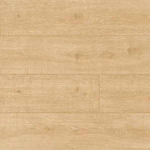 GoodHome Maldon XL Wide Oak Natural Oak effect Laminate flooring Sample