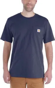 Carhartt Workwear Pocket Short Sleeve T-Shirt Navy M