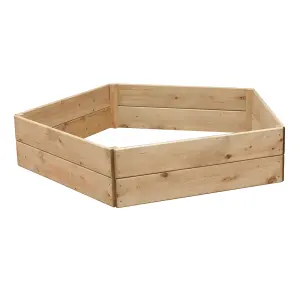 Greena Pentagonal Raised Bed 30 cm High, 90cm each side