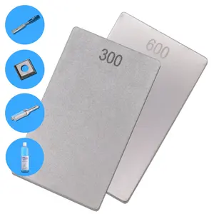 Double-Sided Diamond General Purpose Credit Card Stone - 3" x 2" - 600 and 300 Grit - ECCFC