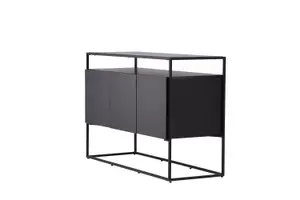 Kingsport Storage TV Stand , Black