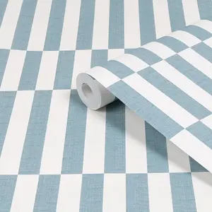 Next Optimism Stripe Blue Wallpaper