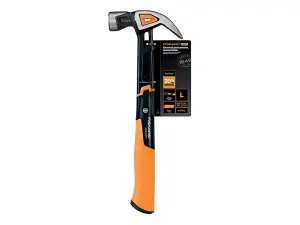 Fiskars 1027203 Anti Shock IsoCore Hammer 20oz Curved Claw Magnetic Nail Start